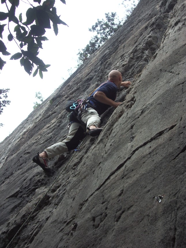 Klettern in der Fränkischen