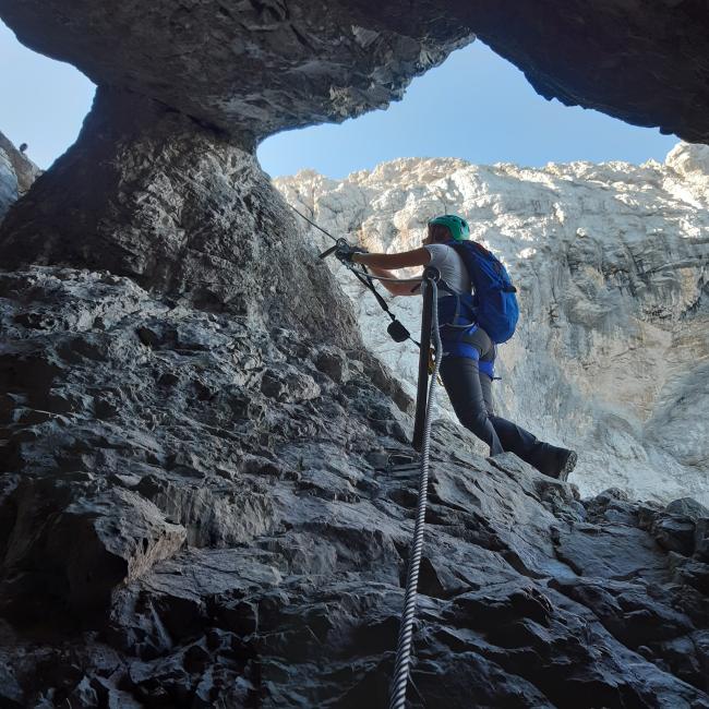 Zugspitzbesteigung mit leichtem Klettersteig